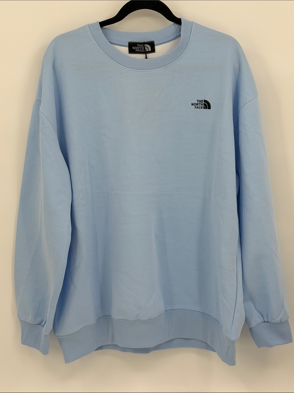 The North Face Light Blue Crewneck Sweatshirt